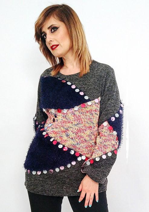 Susana Escribano Jersey Lana De Mujer Colores