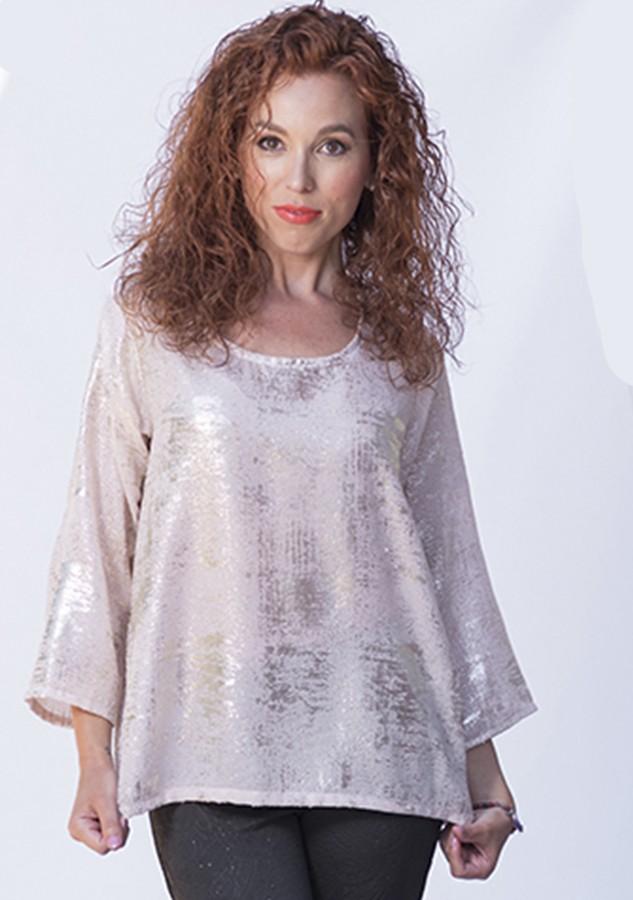 Susana Escribano Jersey Talla Grande. Color Dorado