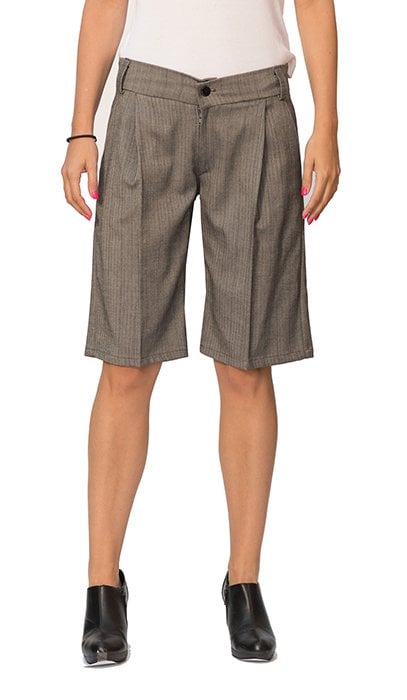 Susana Escribano Pantalon Corto De Mil Rayas