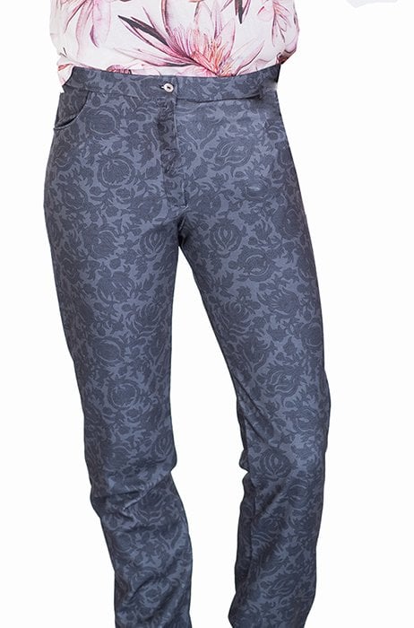 Susana Escribano Pantalon De Mujer Sport. Brocado