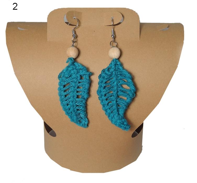 Susana Escribano Pendiente Hoja De Hilo