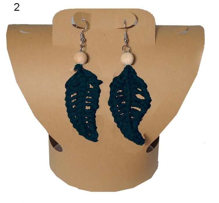 Susana Escribano Pendiente Hoja De Hilo