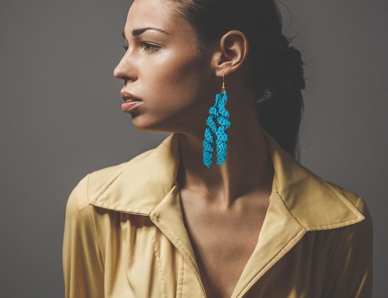 Susana Escribano Pendientes De Crochet