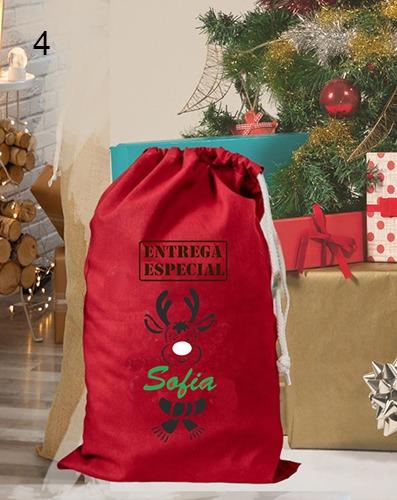 susana escribano Saco Papa Noel personalizable