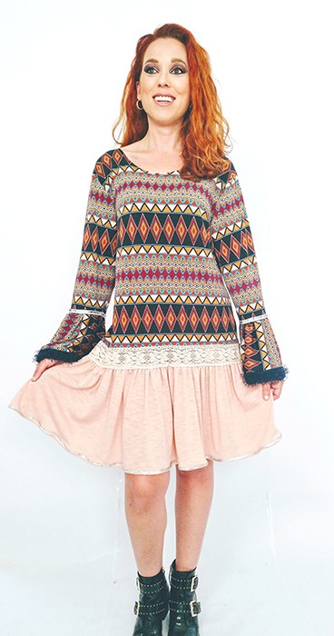 Susana Escribano Vestido Ancho Punto Mujer