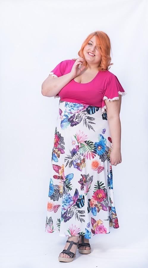 susana escribano Vestido de aire fresco y juvenil