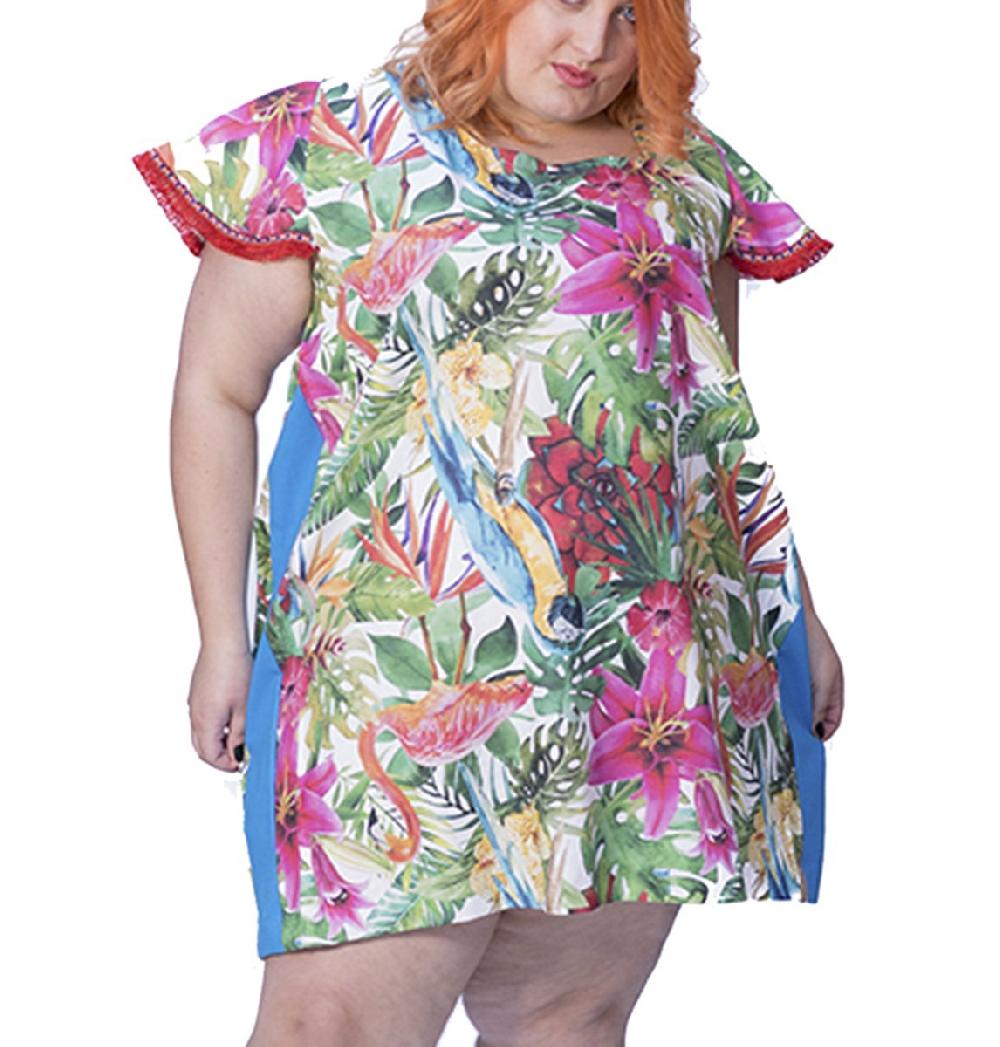 susana escribano Vestido de estampado floral