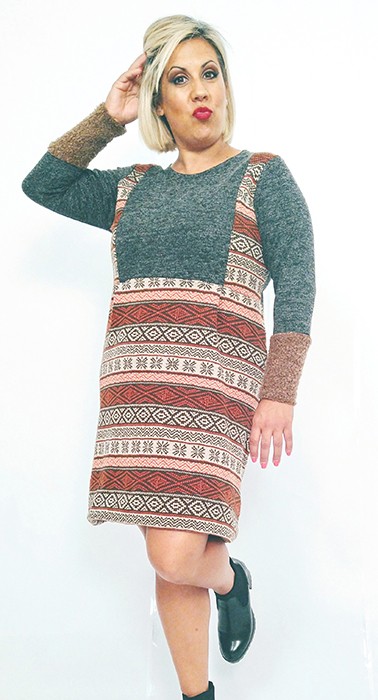 Susana Escribano Vestido De Punto Corto