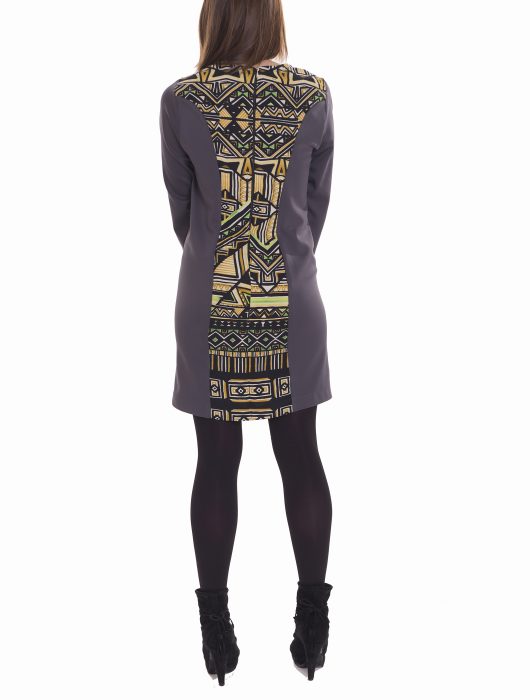 Susana Escribano Vestido-invierno Tonos Amarillos