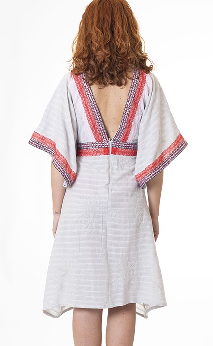 Susana Escribano Vestido Kimono. Manga Corta