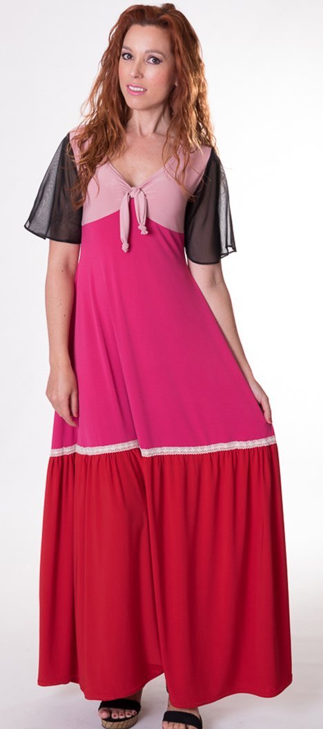 Susana Escribano Vestido Largo De Estilo Informal