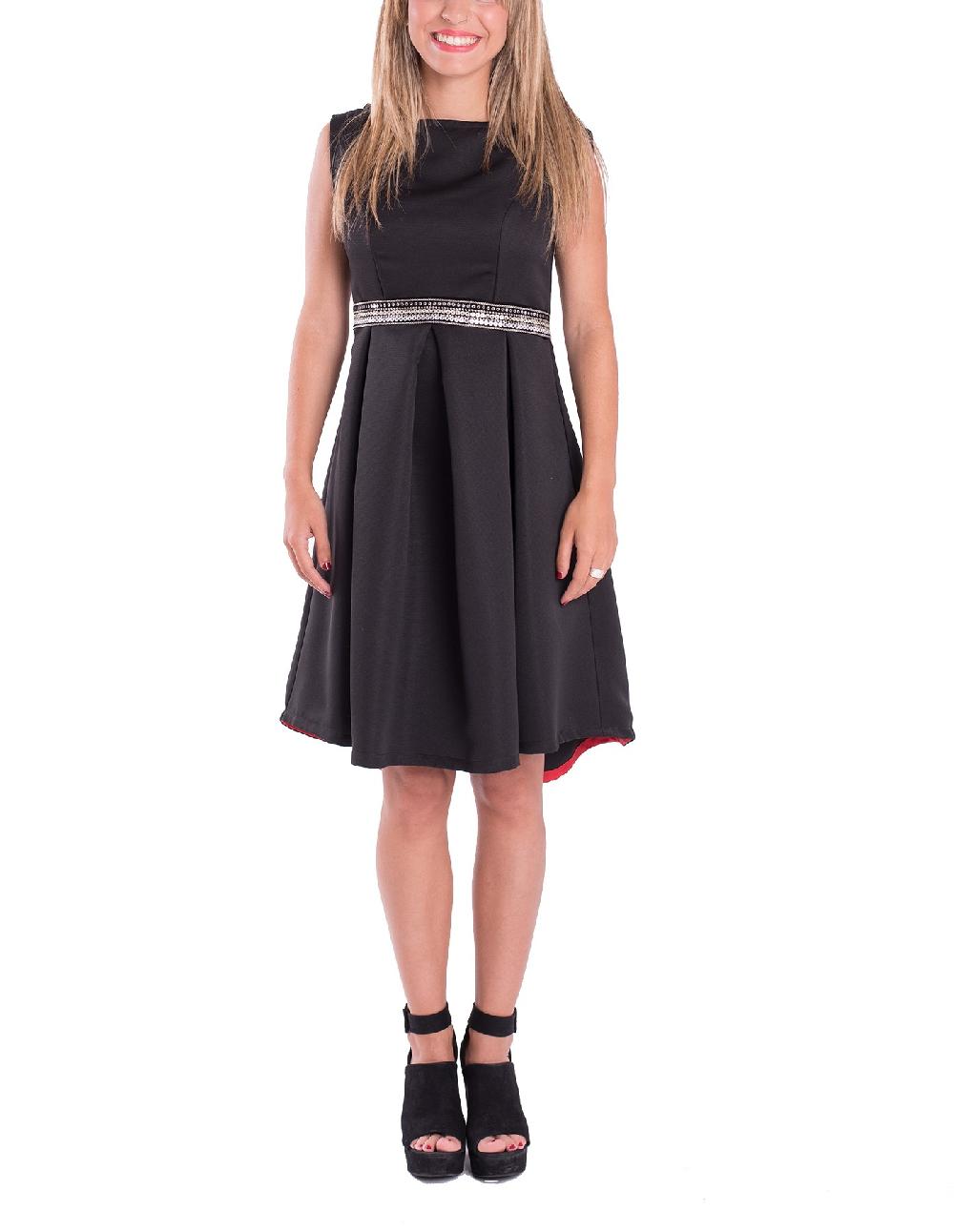 Susana Escribano Vestido Negro Boda Invitada