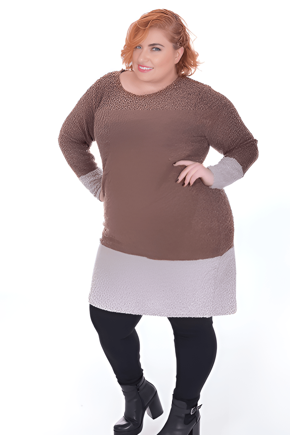 susana escribano Vestido caliente perfecto para el invierno