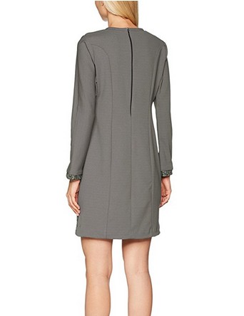 Susana Escribano Vestido Detalle Estampado Serpiente