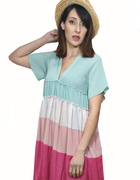 susana escribano Vestido juvenil veraniego. Ofertas de vestidos de fiesta