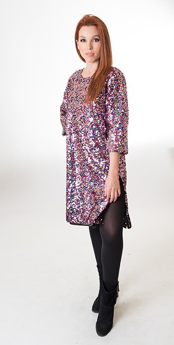 Susana Escribano Vestido Lentejuelas. Tu Prenda Para Brillar