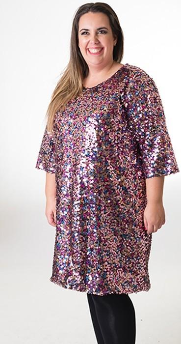 susana escribano Vestido lentejuelas. Tu prenda para brillar