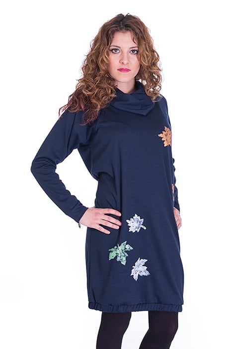 Susana Escribano Vestidos De Estilo Casual Tejido Marino De Felpa