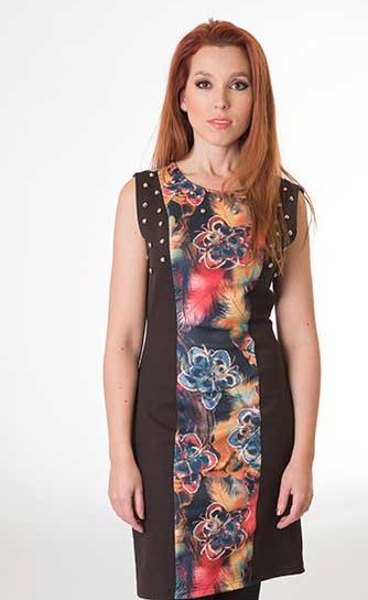 Susana Escribano Vestidos Moda Mujer Adorno Tachuelas