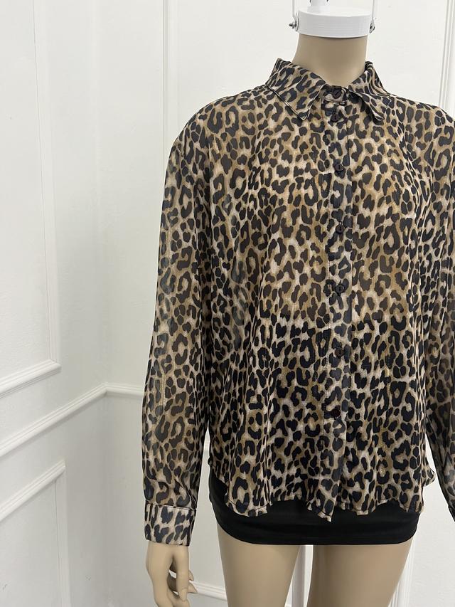 Sweet Lola Camisa Rey Leopardo