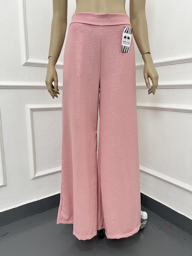 Sweet Lola Pantalón Palazzo Kerena Brillo