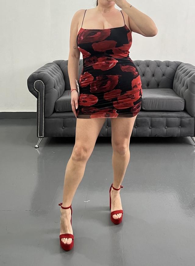 sweet lola Vestido rosas