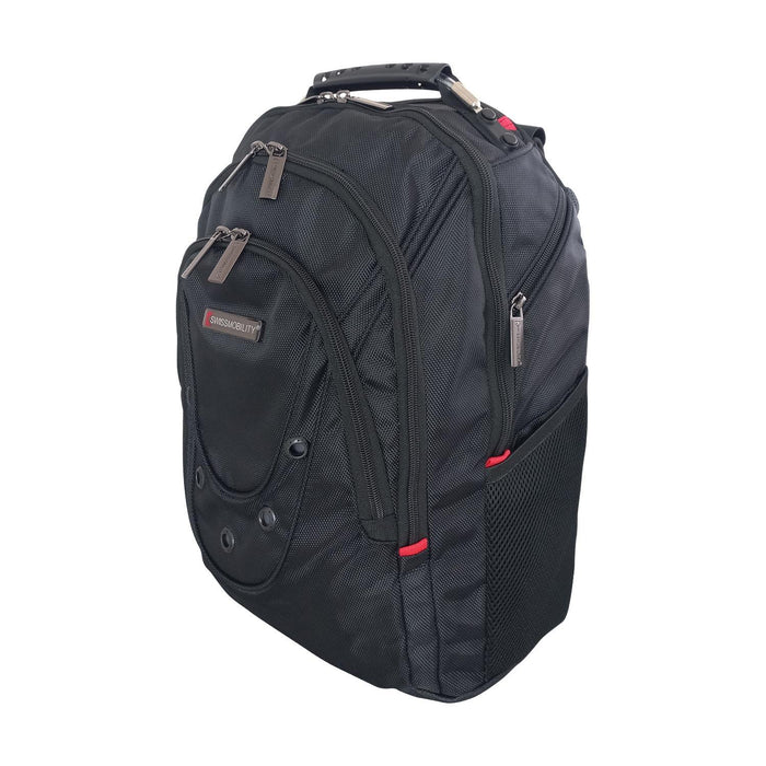 Swiss Mobility Mochila Portalaptop 17'' BEVERIN Swissmobility Color Negro