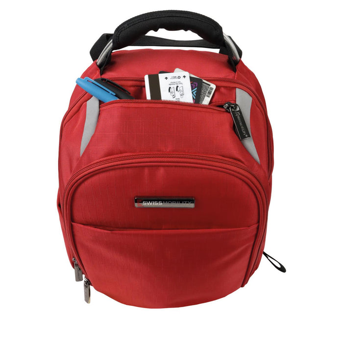 Swiss Mobility Mochila Swissmobility Zion Para Laptop De 15.6'' Color Rojo