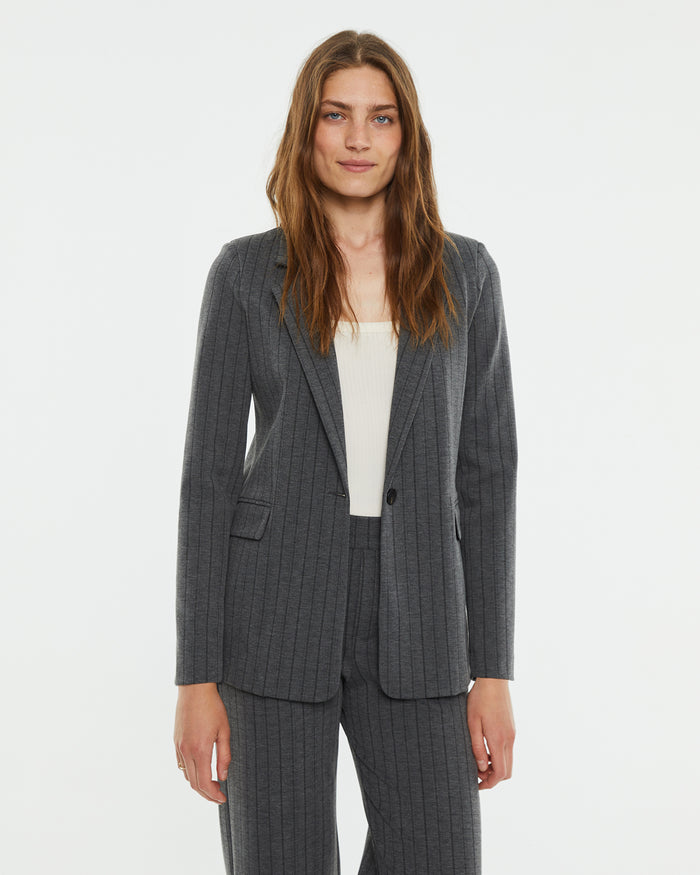 System Action Americana Corta Tejido Raya Diplomática