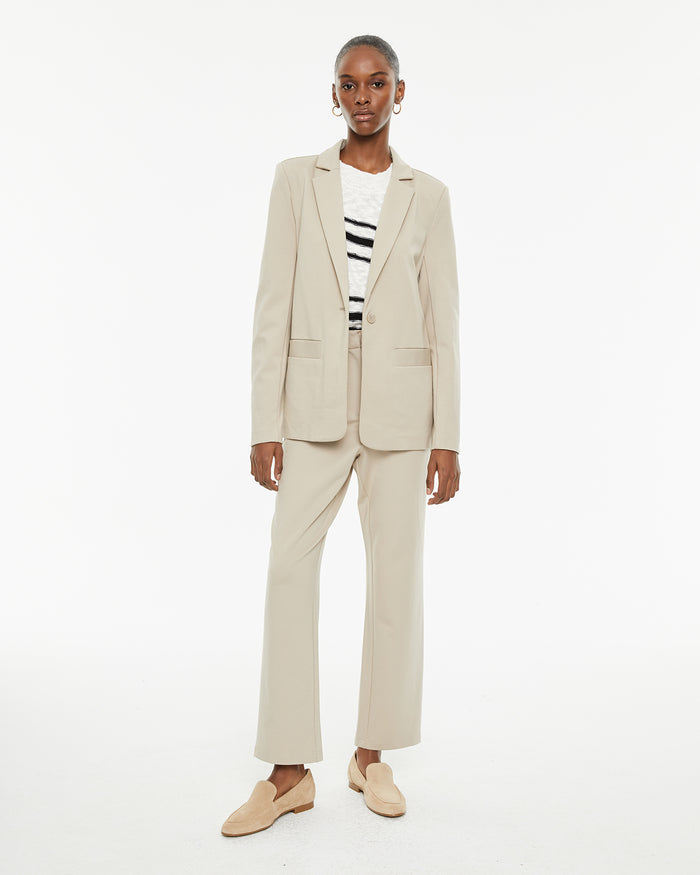 System Action Americana Recta Con Cierre Frontal Cruzado Con Botones