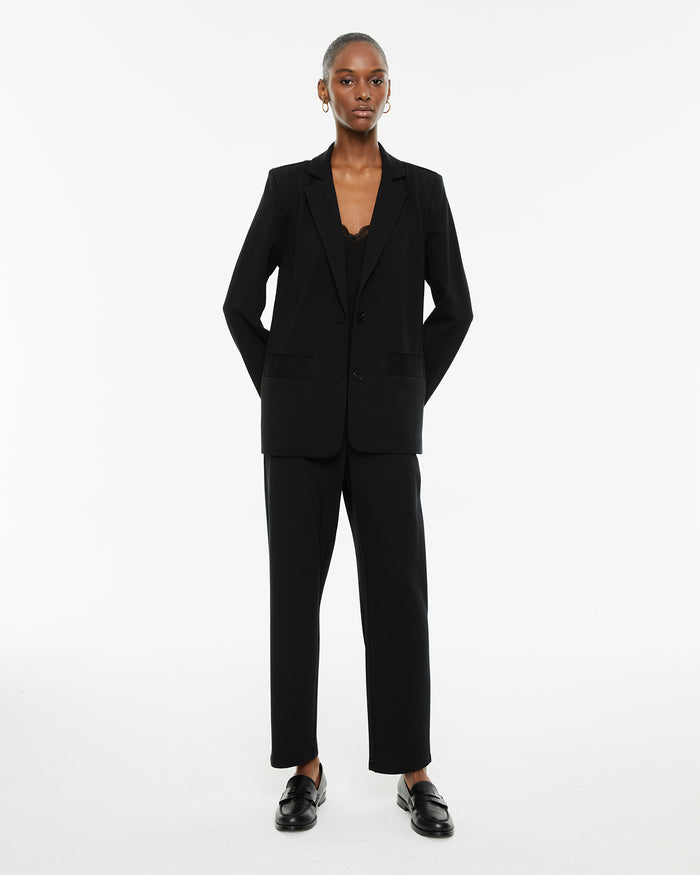 System Action Americana Recta Con Cierre Frontal Cruzado Con Botones