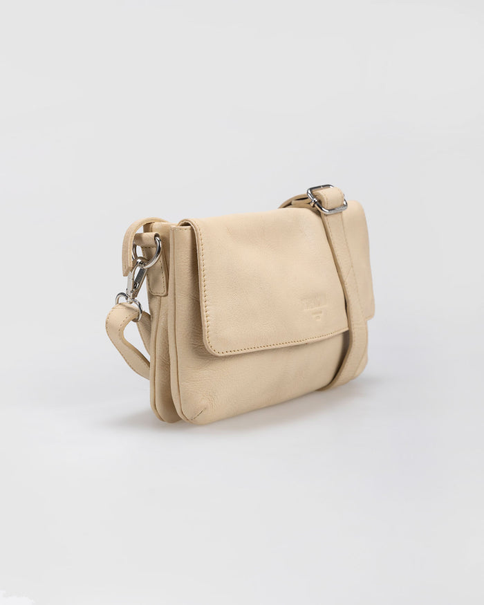 System Action Bolso Piel Pequeño Doble Compartimento Estilo Bandolera