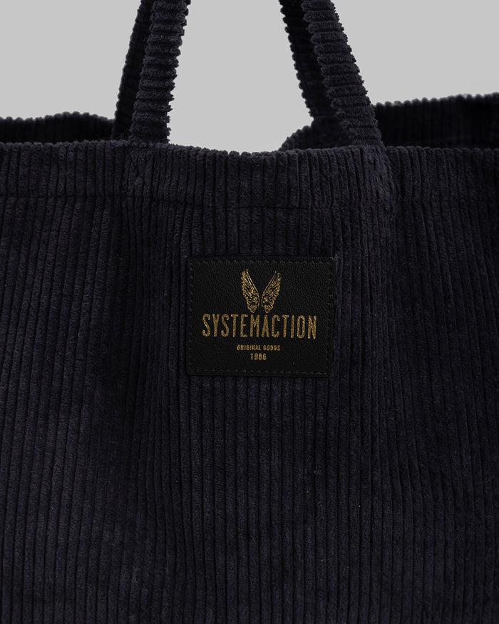 System Action Bolso Shopper De Pana Volumen Rectangular