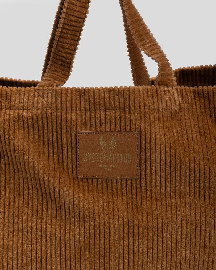 System Action Bolso Shopper De Pana Volumen Rectangular