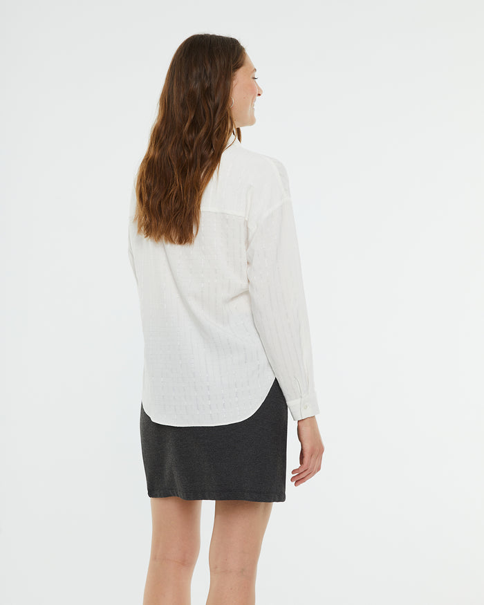 System Action Camisa Básica Con Bolsillo Delantero Plastrón