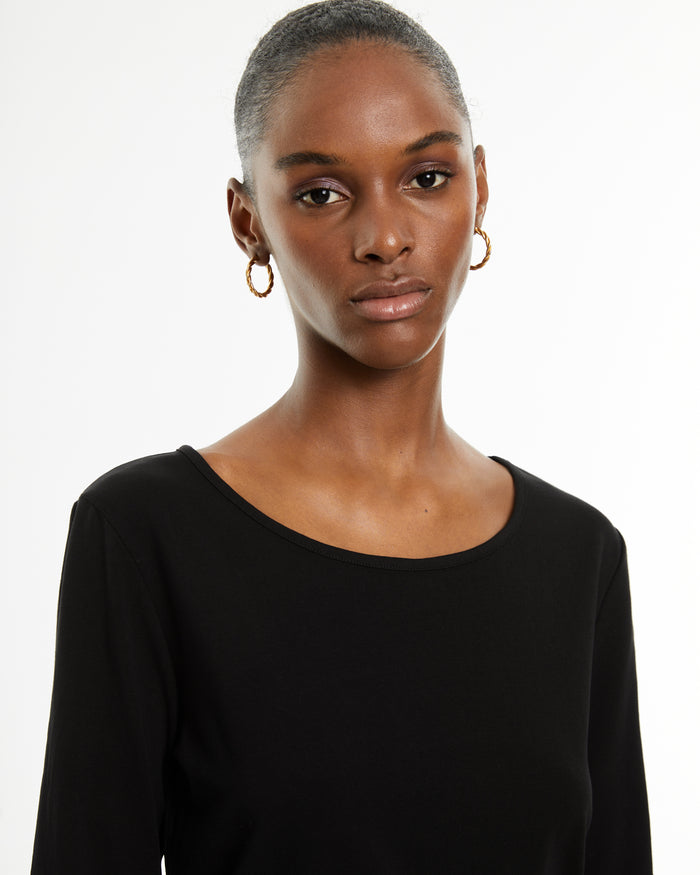 System Action Camiseta Básica Ajustada De Manga Larga