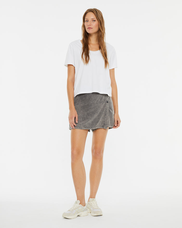 System Action Camiseta Básica Manga Corta Cuello Pico