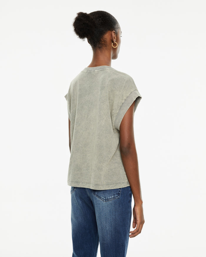 System Action Camiseta De Mujer Sin Mangas Con Costura En Hombros