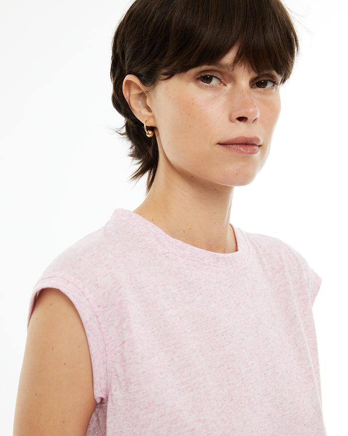 System Action Camiseta Lino Efecto Vigoré Con Tejido Flamé