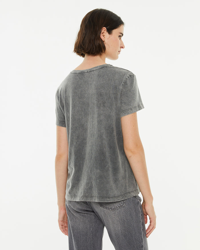 System Action Camiseta Oversize Manga Corta Estampado Alas