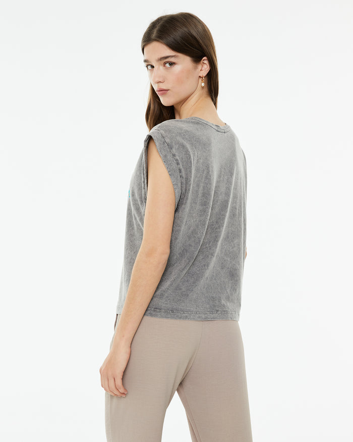 System Action Camiseta Posicional Calavera Sin Mangas