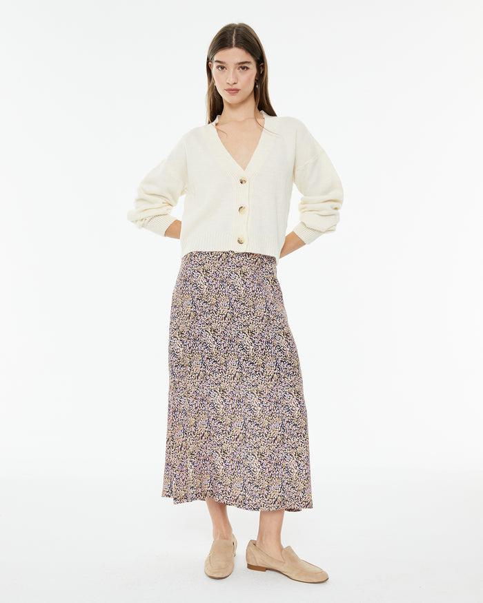 System Action Cárdigan Crop De Manga Corta Con Cierre Botones