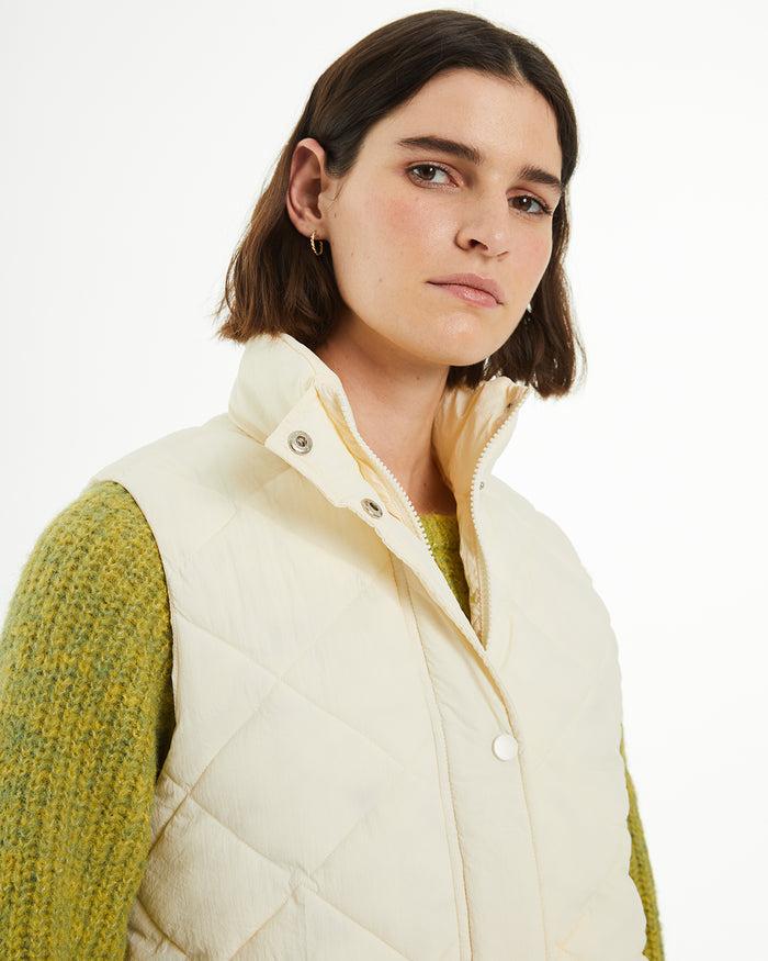 System Action Chaleco Corto Acolchado Con Bolsillos