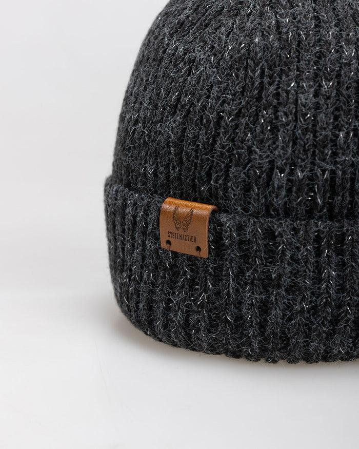 System Action Gorro De Punto Con Aranés Acabado Vuelta Girada