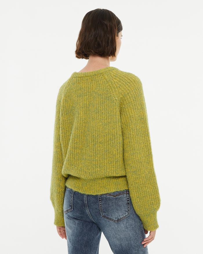 System Action Jersey Con Detalle Brillo En Cuello Y Puños