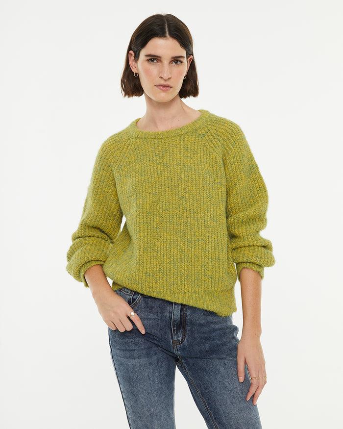 system action Jersey con detalle brillo en cuello y puños