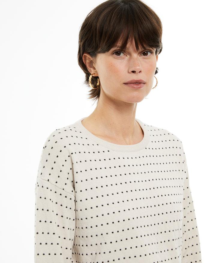 System Action Jersey Cuello Redondo Detalle Hilos A Contraste