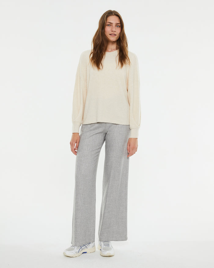 System Action Jersey Oversize Manga Larga Abullonada