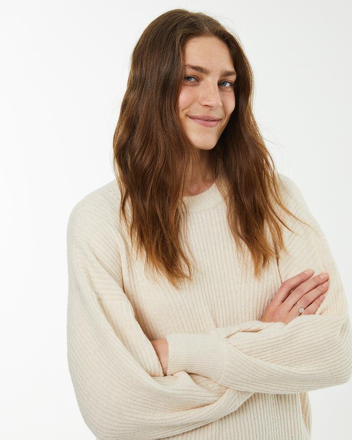 System Action Jersey Oversize Manga Larga Abullonada