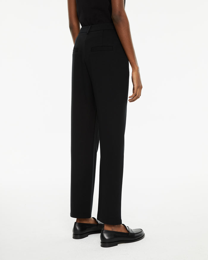 System Action Pantalón Largo Recto De Tiro Medio Tejido Confort